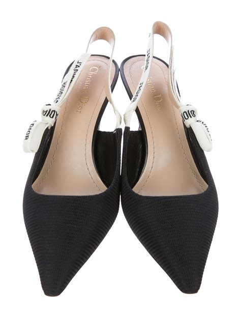 dior slingback sizing|Dior heels jadior.